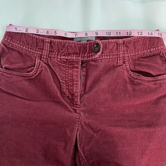 Ann Taylor Wide Leg Corduroy Pants Women’s Size 6 - Picture 6 of 6